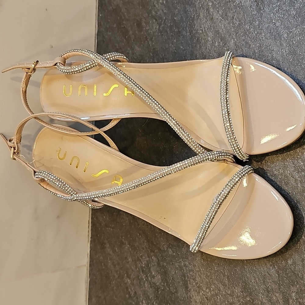 Unisa Rhinestone Heels